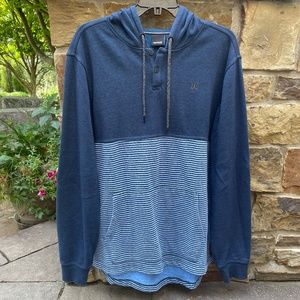 Hurley Henley Hoodie Sweatshirt - Size M